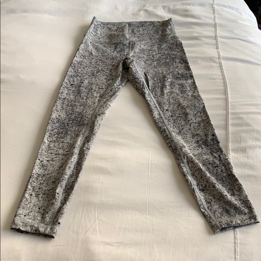Lululemon wunder under high rise pant 7/8 length